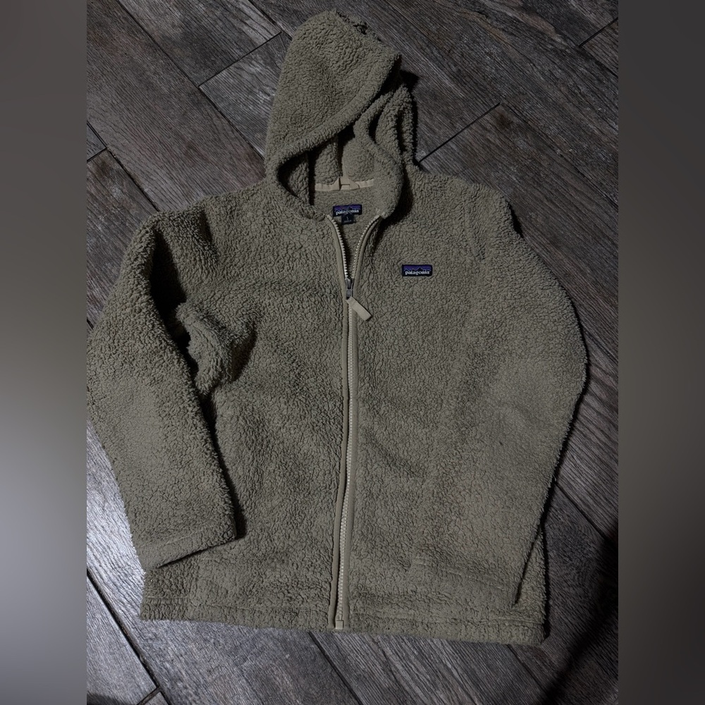 Patagonia fleece zip up kids L
